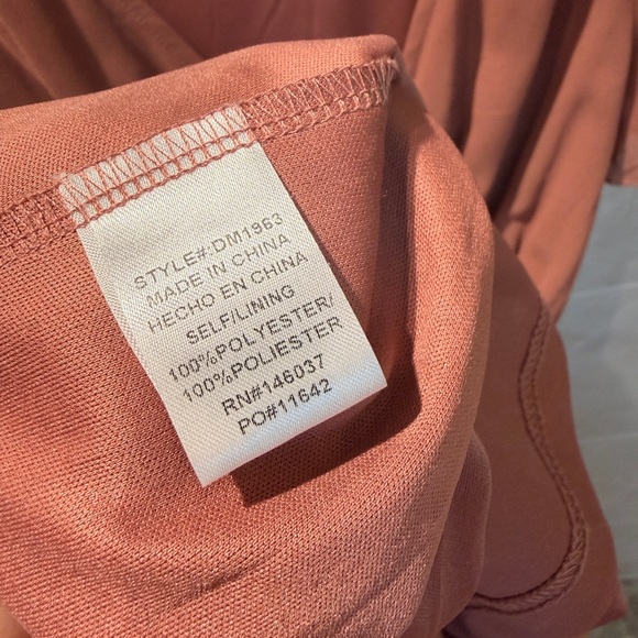 Baltic Born Women’s Maxi Dress - Rust Brown Flowing Skirt - Picture 7 of 7